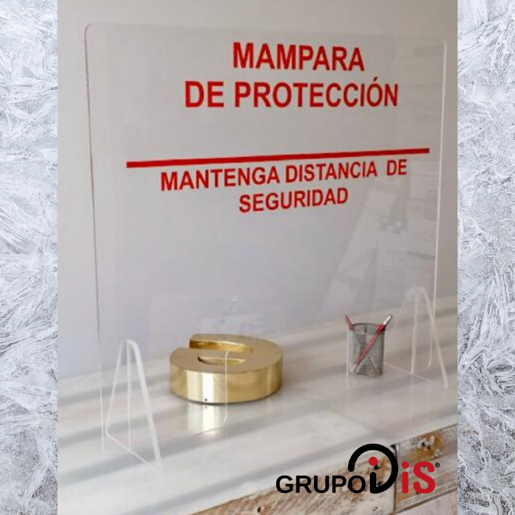 Mampara protección COVID-19